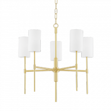 Mitzi Orange H223805-AGB - Olivia Chandelier