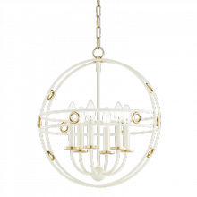 Mitzi Orange H236706-GL/CR - 6 LIGHT SMALL PENDANT