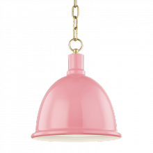 Mitzi Orange H238701S-AGB/PK - 1 LIGHT SMALL PENDANT