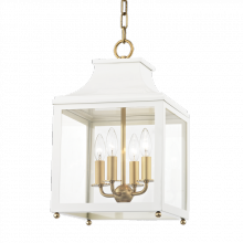 Mitzi Orange H259704S-AGB/WH - Leigh Lantern