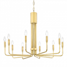 Mitzi Orange H261810-AGB - Brigitte Chandelier