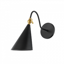 Mitzi Orange H285101-AGB/SBK - Lupe Wall Sconce