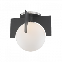 Mitzi Orange H299501S-PN/BK - 1 LIGHT SMALL FLUSH MOUNT