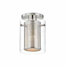 Mitzi Orange H323601-PN - 1 Light Semi Flush