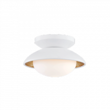 Mitzi Orange H368601S-WH/GL - Cadence Semi Flush
