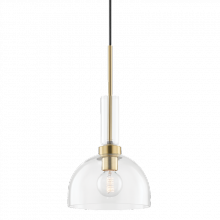 Mitzi Orange H384701-AGB - Tabitha Pendant