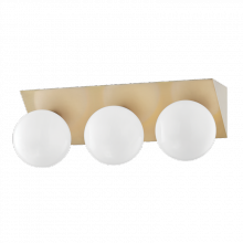 Mitzi Orange H385303-AGB - 3 Light Bath Bracket