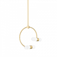 Mitzi Orange H388704A-AGB - 4 LIGHT PENDANT