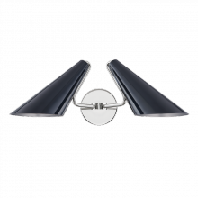 Mitzi Orange H399102-PN/MBL - 2 Light Wall Sconce