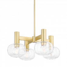 Mitzi Orange H403804-AGB - Harlow Chandelier