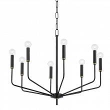 Mitzi Orange H516808-AGB/SBK - Bailey Chandelier
