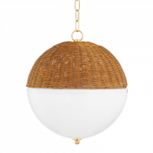 Mitzi Orange H603701L-AGB - Summer Pendant