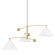 Mitzi Orange H696803-AGB - Birdie Chandelier