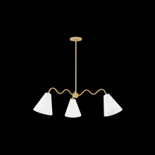 Mitzi Orange H699803-AGB - ONDA Chandelier