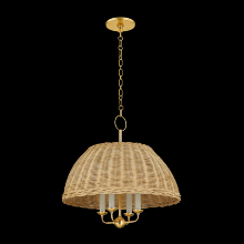 Mitzi Orange H859804-AGB - ARWEN Chandelier