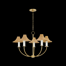 Mitzi Orange H868805-VGL - TWILA Chandelier
