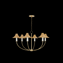 Mitzi Orange H868806-VGL - TWILA Chandelier