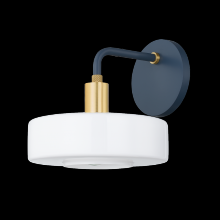 Mitzi Orange H886101-AGB/SBL - Aston Wall Sconce