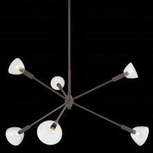 Mitzi Orange H991806-TRB - CARAWAY Chandelier