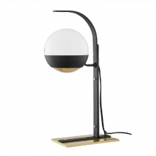 Mitzi Orange HL409201-AGB/BK - 1 Light Table Lamp