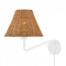 Mitzi Orange HL704201-TWH - Issa Plug-in Sconce