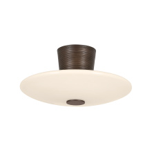 Troy Orange C5016-BRL - ALBUS SEMI FLUSH