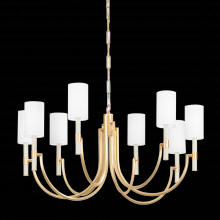 Troy Orange F1140-VGL - GUSTINE Chandelier