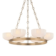 Troy Orange F1332-PBR - CAELUM CHANDELIER