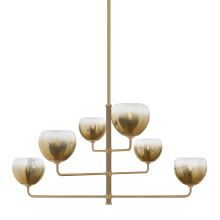 Troy Orange F3745-PBR - AUGUST CHANDELIER
