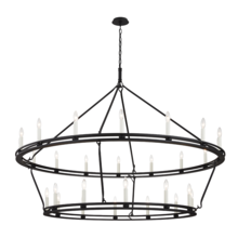 Troy Orange F6235-TBK - Sutton Chandelier