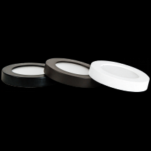 National Specialty Lighting Ltd. EPL-SR-WW-BK - LED Edgelit Puck Lights