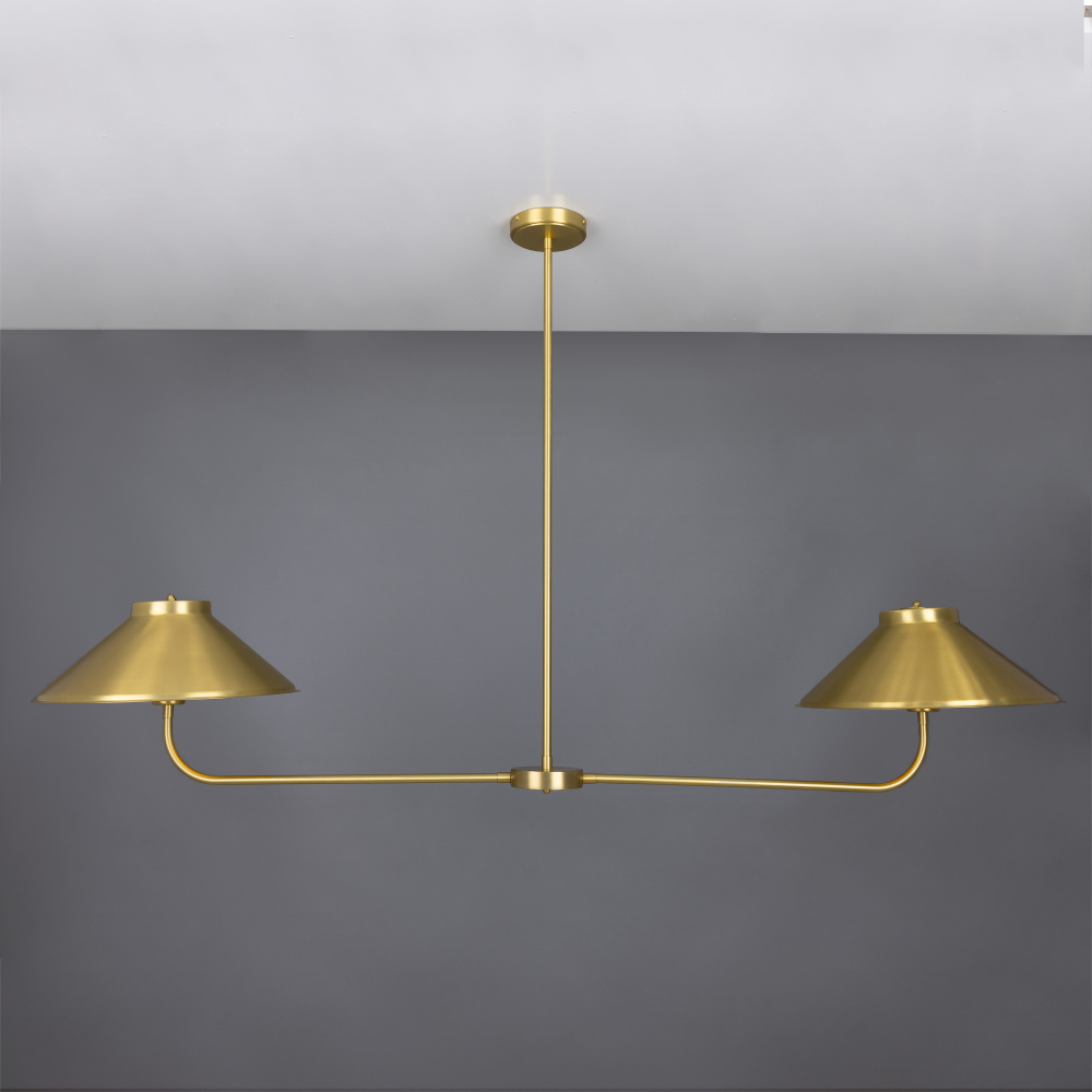 Princeton Chandelier | Satin Brass