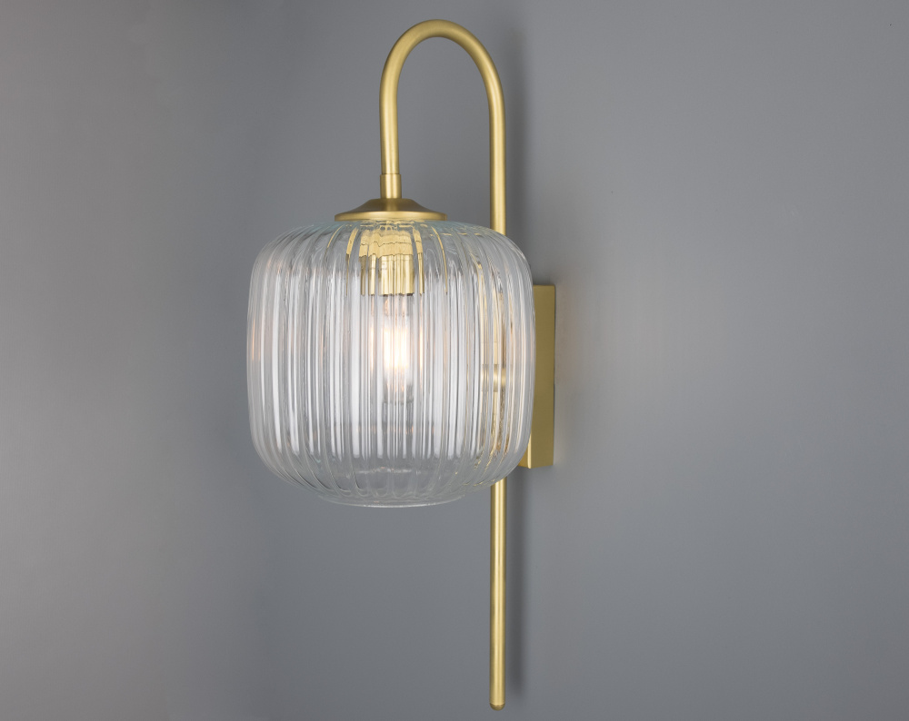 Astoria Wall Light | Satin Brass