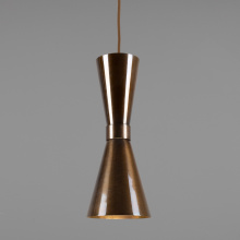 Mullan Lighting MLP330SATBRS - Amias Pendant | Satin Brass