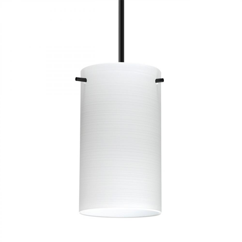 Besa Stilo 7 Pendant Black Chalk 1x40W B10 Med