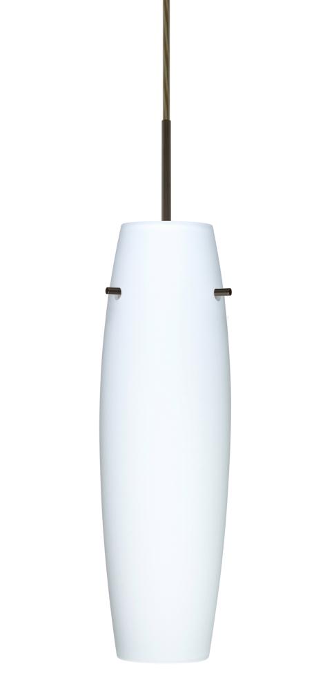 Besa Pendant Suzi 14, Bronze, Opal Matte 1x100W Medium Base