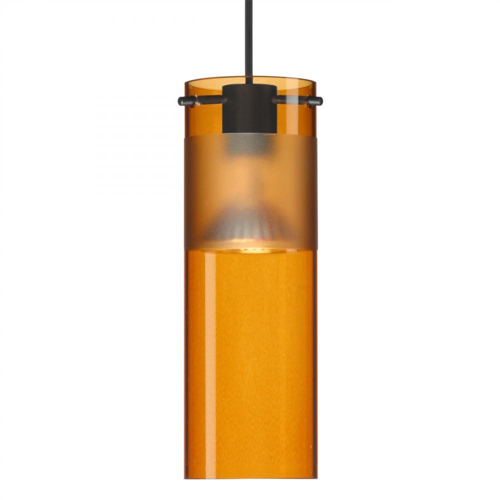 Besa Pendant Scope 7, Black Finish, Armagnac/Frost 1x50W MAX GY6.35 Base MR16