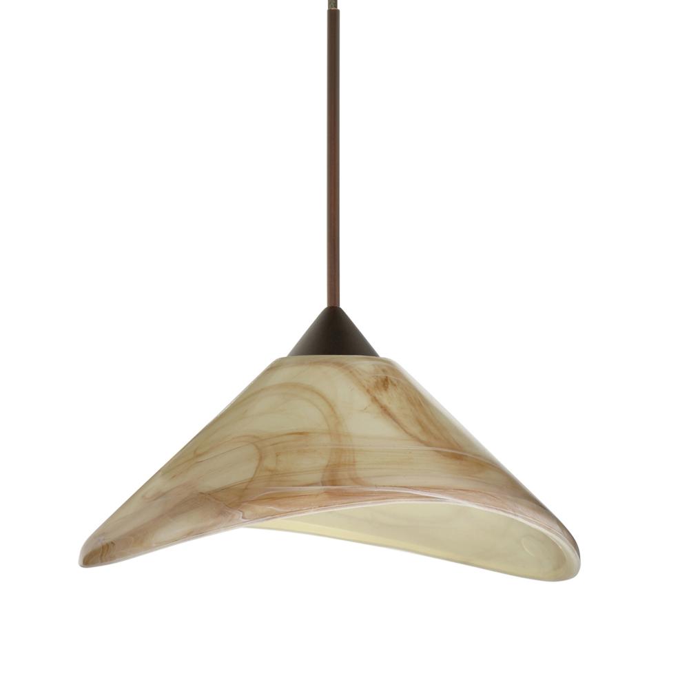 Besa Pendant Hoppi Bronze Mocha 1x50W MAX GY6.35 Base