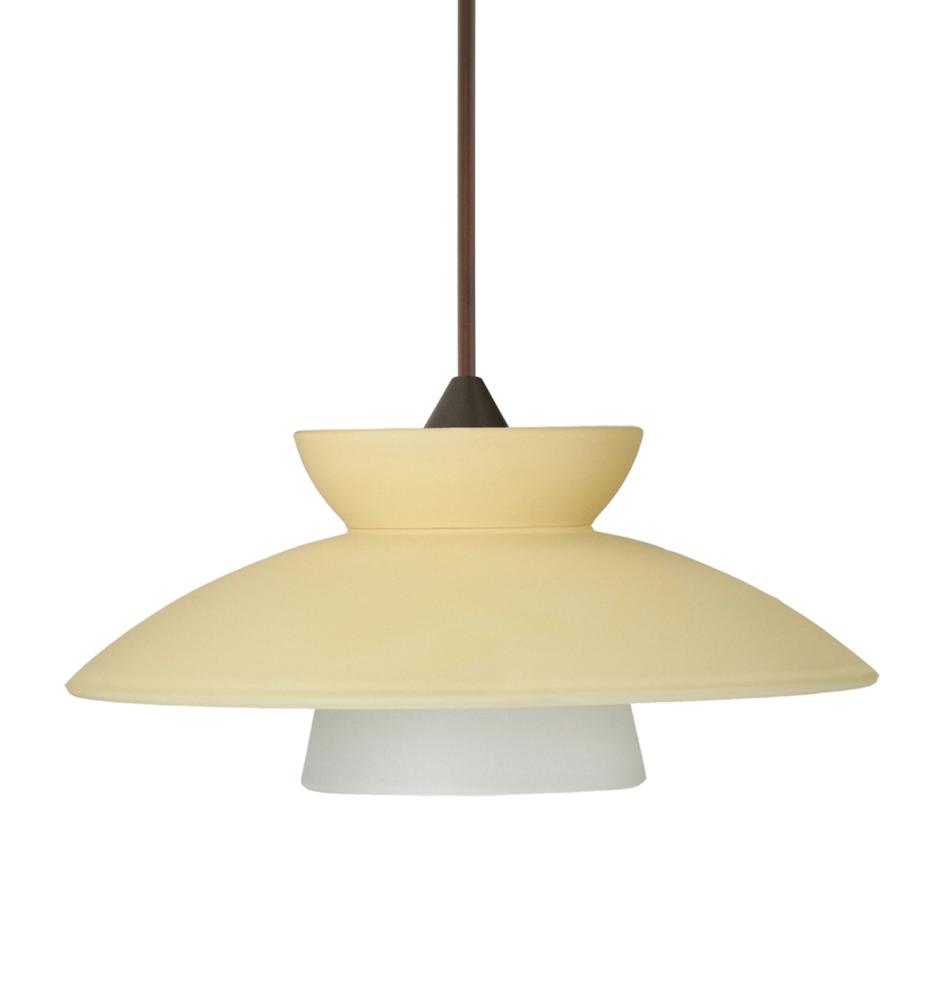 Besa Pendant Trilo 7 Bronze Champagne 1x50W MAX GY6.35 Base