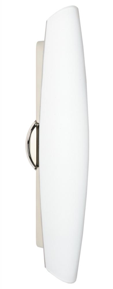 Besa Wall Aero 21 Polished Nickel Opal Matte 3x60W A15