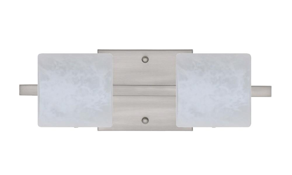 Besa Wall Paolo Satin Nickel Carrera 2x5W LED