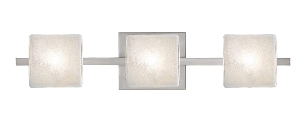 Besa Wall Paolo Satin Nickel Glitter 3x5W LED