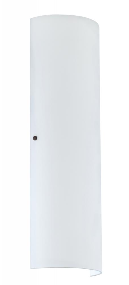 Besa Torre 22 LED Wall White Matte Bronze 2x11W LED