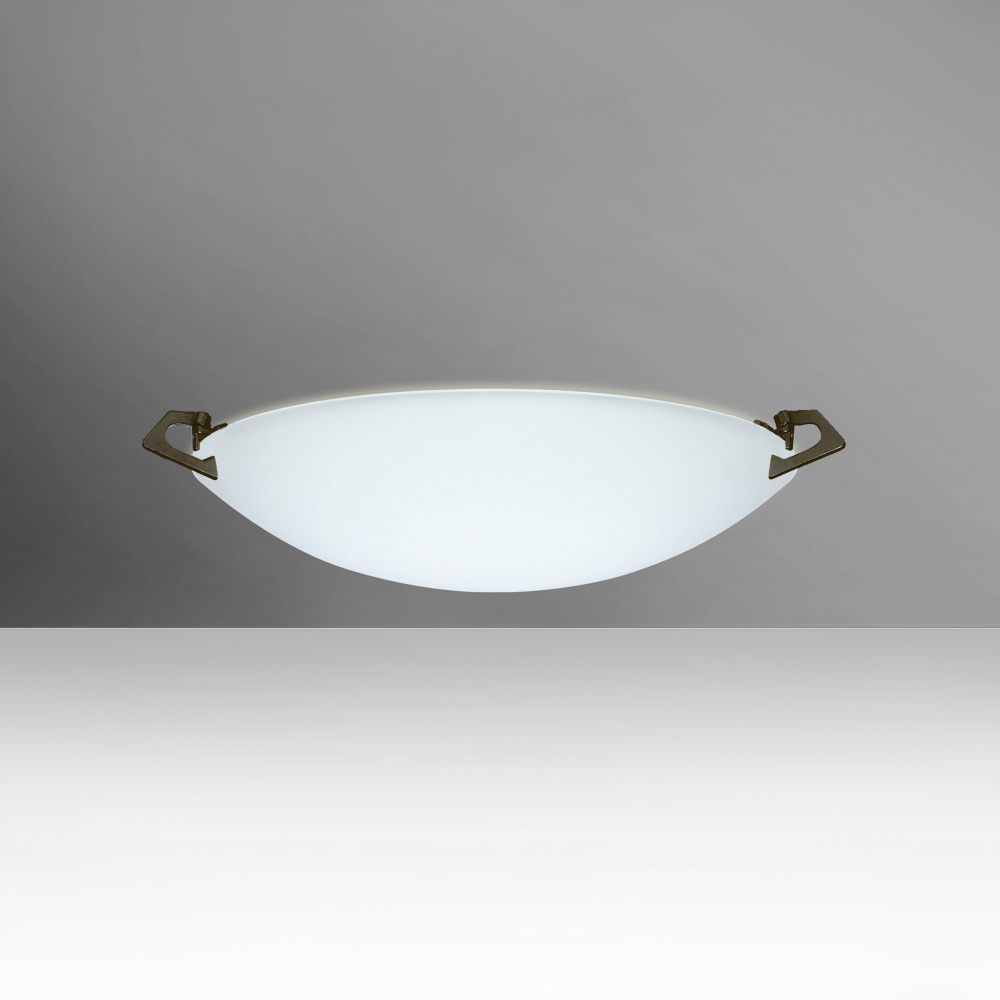 Besa Ceiling Sonya 13 Bronze Satin White 1x11W LED