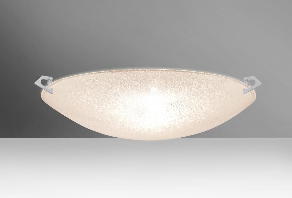 Besa Ceiling Sonya 20 Satin Nickel Glitter 3x100W Medium Base