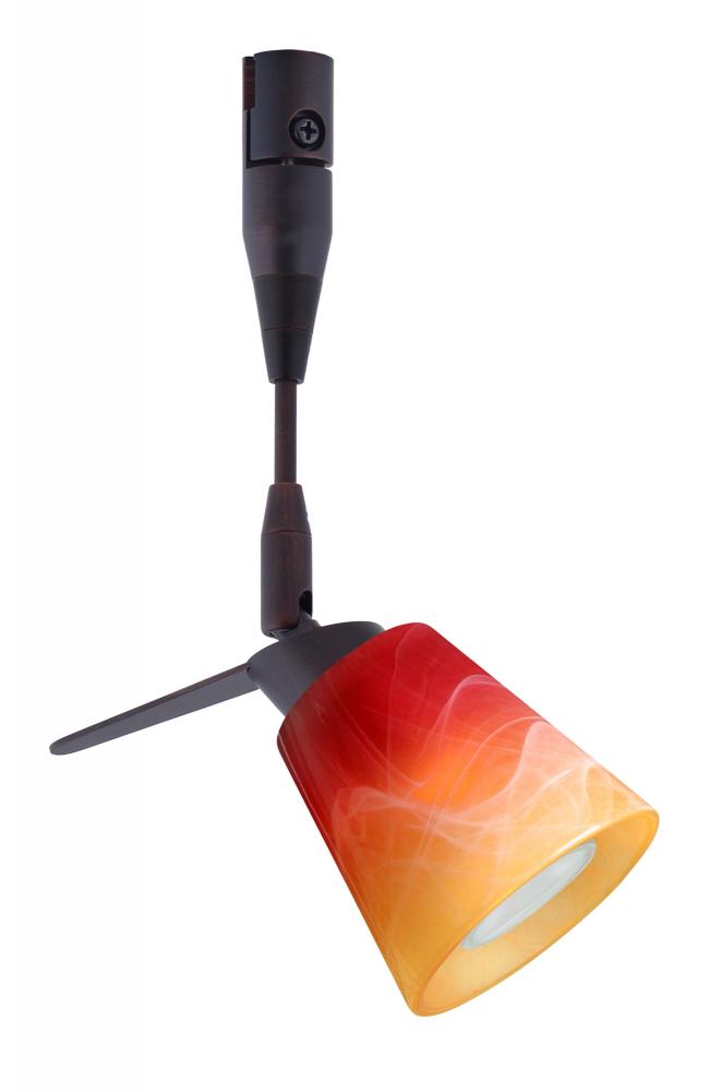 Besa Spotlight With 18" Stem Canto 3 Bronze Solare 1x35W Bipin MR11