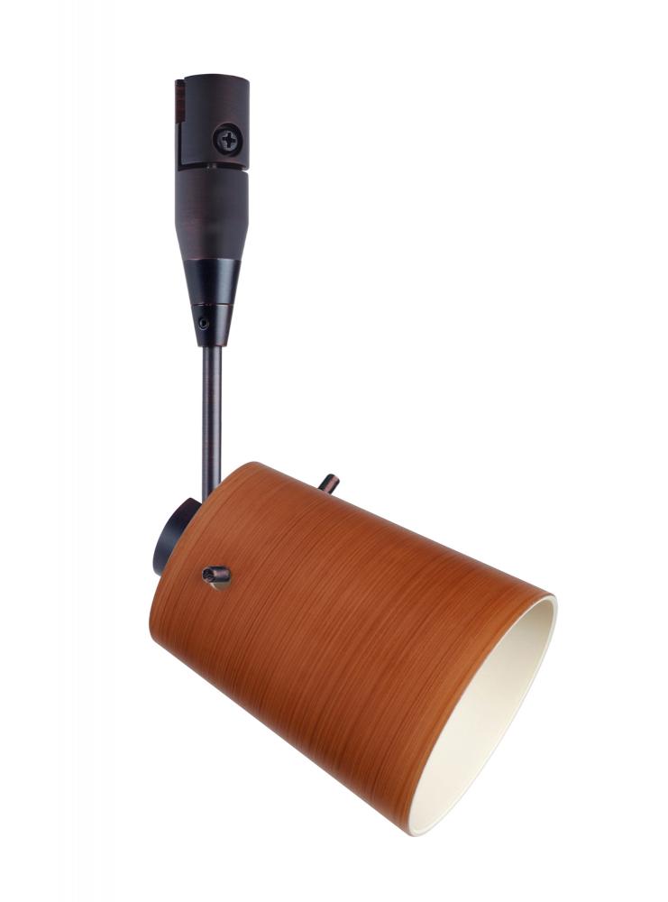 Besa Spotlight With 6" Stem Tammi 3 Bronze Cherry 1x50W Bipin MR16