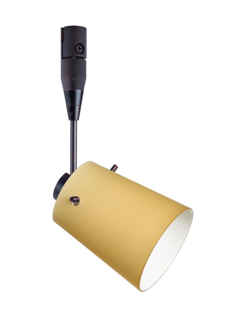 Besa Spotlight With 6" Stem Tammi 3 Bronze Vanilla Matte 1x50W Bipin MR16