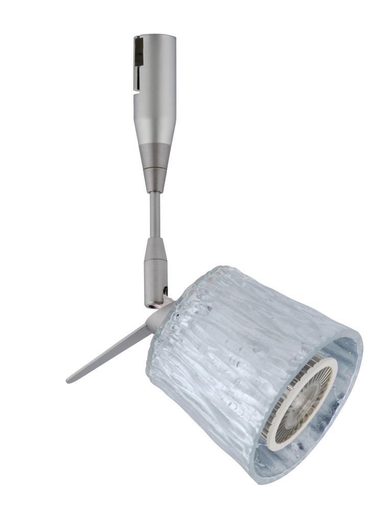 Besa Nico 3 Spotlight Rsp Stone Silver Foil Satin Nickel 1x9W LED MR16