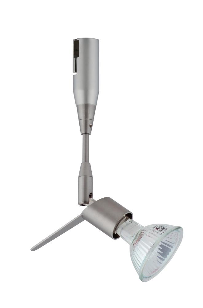 Besa Spotlight With 6" Stem Tipster Satin Nickel 1x50W Bipin MR16